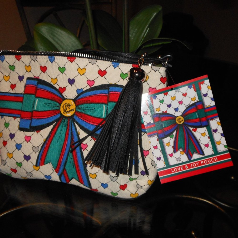 Brighton Love & Joy Pouch with Crossbody Strap